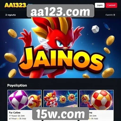 Popularidade dos jogos online em aa123.com